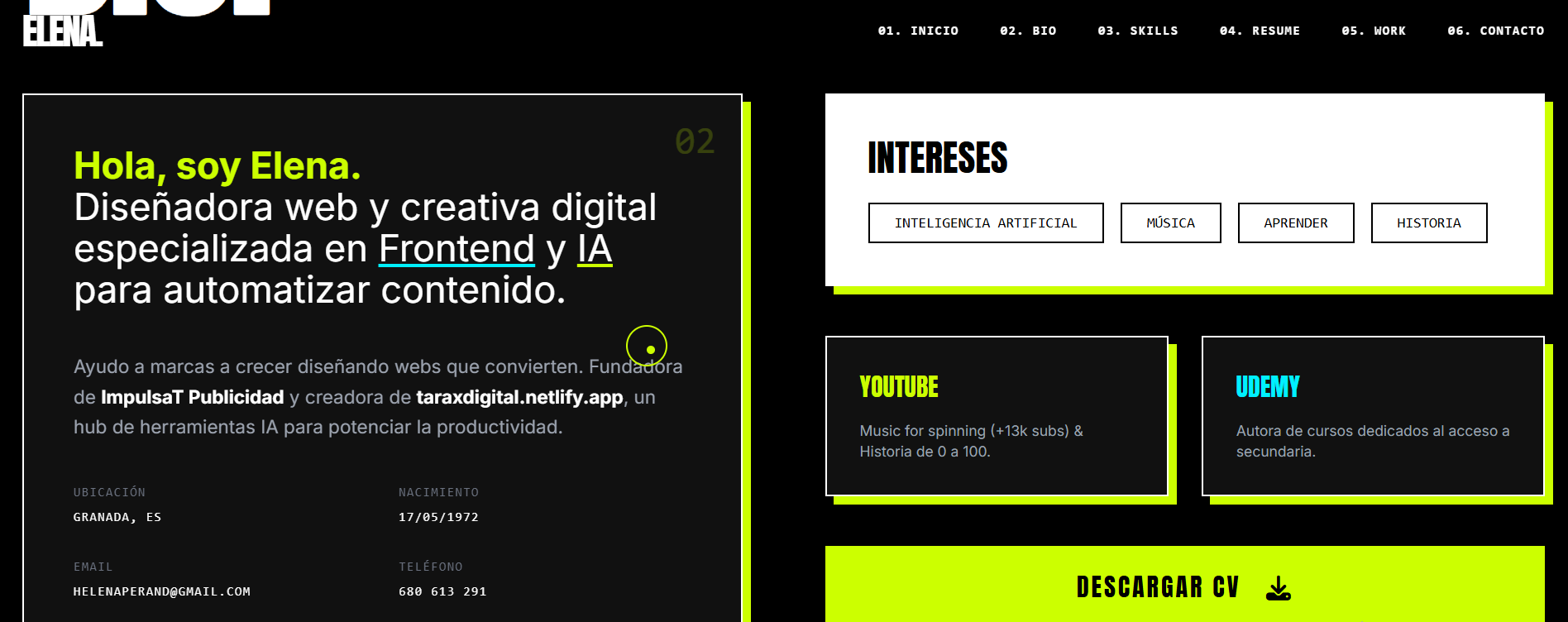 Proyecto de diseño web
